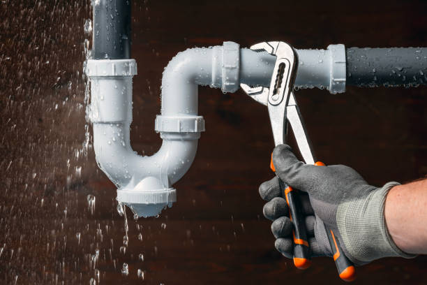 Professional Drain Cleaning technician working in Mathews, LA